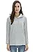 Bearsland Women's Winter Sporty Hoodie Breastfeeding Nursing Top Gray UK Size 10-12
