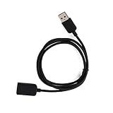 chofit M200 Ladegerät Ersatz, Micro USB Ladekabel Kabel Zubehör für Polar M200 Running Armbanduhr, schwarz