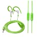 Produktbild Kopfhörer Hirolan 3,5 mm Super Bass Stereo Im Ohr Kopfhörer Headset Support for iPhone / Samsung / HTC / Huawei / Sony/ Meizu / Oppo / Vivo / ZTE / Nubia / LG mobile (Grün)