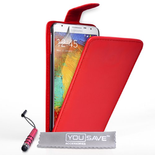 Yousave Accessories Pu Leather Flip Cover With Mini Stylus Pen
