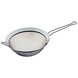 colador acero inoxidable grande Tamaño: Diámetro 20 cm WMF Gourmet Colador Fino, Acero Inoxidable Mate, 20 cm