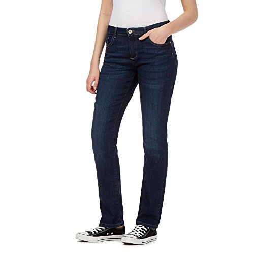 Mantaray Womens Dark Wash Straight Fit Jeans 14R