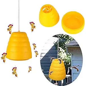 VISHWASAI Flying Hanging Wasp Bee Trap Fly Flies Insect Bug Pest Repeller Insect Reject