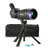 Lixada Télescope Monoculaire avec Trépied Carry Case 30-90x100 Longue-Vue Angle / 12-36x50 Straight/Angled Imperméable à l'eau Fogproof Hieght Portée réglable (Type3-30-90x100)