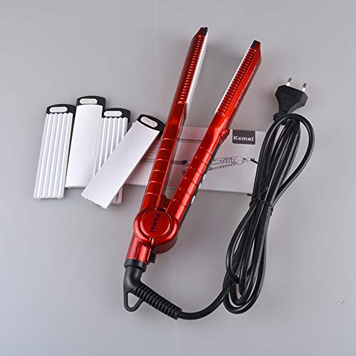 Hair Straightener Flat Iron Straightening Styling Tools Multifunction Corrugated Iron Corn Plate Heated Roller Red reviews Hair Straightener Flat Iron Straightening Styling Tools Multifunction Corrugated Iron Corn Plate Heated Roller Red