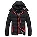 Produktbild Winterjacke Herren,Dasongff Daunenjacke Winter Daunenmantel Steppmantel Männer Windbreaker Überziehjacke Outdoor Warm Mantel Kapuzenmantel Sweatjacke