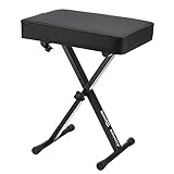 Este banco para piano es altamente ajustable, con cuatro posiciones que pueden aplicarse en segundos para permitir su estilo de juego o altura