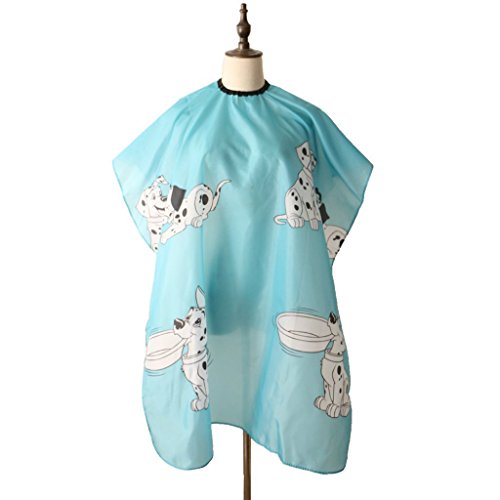 Kinder Haarschneideumhang / Friseur Hairstyling Schürze mit robustem Klettverschluss, Süßes Cartoon Muster - 7