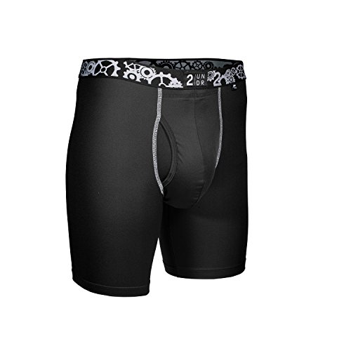 Preisvergleich Produktbild 2UNDR Gear Shift Kompressions-Shorts Schwarz X-Large