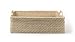 Produktbild IVARY handgeflochtener Rattan-Korb mit Griff rechteckig 54x44x19 cm natur
