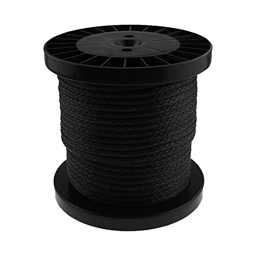 Seil Dyneema PRO 1,5mm 100m geflochten schwarz