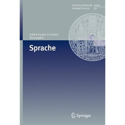 [PDF] Download Sprache (Heidelberger Jahrbücher- Band 53) Kostenlos