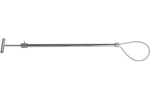 FDIT Stainless Steel Animal Holder Catcher Tool Animal Catch Pole Farm Equipment Animal Catcher Accessory