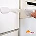 Joyoldelf Child Safety Locks - Blulu Latches for Cupboard, Drawer (6 Pack, White)