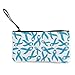 Produktbild TTmom Damen Leinwand Geldbörse Portemonnaie Geldbeutel,Women's Retro Coin Purse, Prostate Cancer Awareness Pattern Canvas Makeup Bag with Zipper for Women