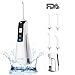 Produktbild Munddusche Elektrisch, HOMIEE Portable Wasser Munddusche Kabellos Wiederaufladbare zur Zahnaufhellung IPX7 Wasserdichte Wasser Flosser mit 170 ml, 3 Modi und 4 Düsen (FDA Zertifiziert)