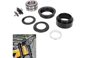 Runfarr Motorcycle Head Bearing,Steering Tapered Roller Bearing Headset Fork Bearing Kit for Sur Ron Light Bee X/S Electric Dirt Bike