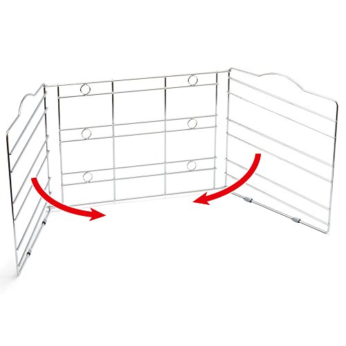 EZOWare-Dosen-Organizer-Regal-fr-Getrnke-Gewrzdosen-mit-3-Entagen-silber