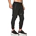 Produktbild Hffan Herren Casual Hose Lang Frühling Fitness Loose Crotch Hose Hiphop Dance Jogger Sweatpants Baggy Designer Chino Stoff Hose Regular Fit Outdoorhose Freizeithose Stretch Basic pants (Schwarz, M)