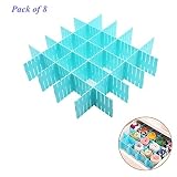 8 piezas Organizador de cajones, hace la vida más fácil y menos estresante cuando usted puede elegir fácilmente tu ropa: Ropa interior, calcetines, bufandas, sujetadores, medias, corbatas y otros bits & bobs y etc.