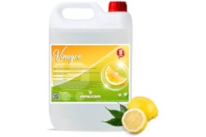FAMILYCOM. Skoncentrowany ocet czyszczący, 10 ° kwasowość, potężny uniwersalny środek czyszczący. 100% naturalny i przyjazny dla środowiska, format 5 litrów.