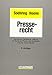 Presserecht: Recherche, Darstellung, Haftung im Recht der Presse, des Rundfunks und der neuen Medien (AfP-Praxisreihe) by