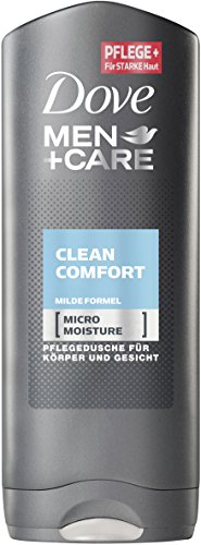 Dove Men+Care Duschgel Clean Comfort, 6er Pack (6 x 250 ml)