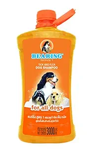 Bearing Tick & Flea Dog Shampoo for All Breeds (3000 ML)