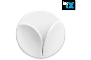 INOFIX - Colgador De Panos Adh (Bl 2U) 2084-2 Blanc
