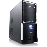 CSL Office PC Motion X2145 inkl. Windows 10 - Intel QuadCore 4x 2000MHz, 8GB RAM, 500GB HDD, Intel HD Grafik, DVD, USB 3.1