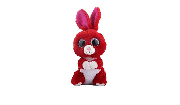 red stuffed bunny