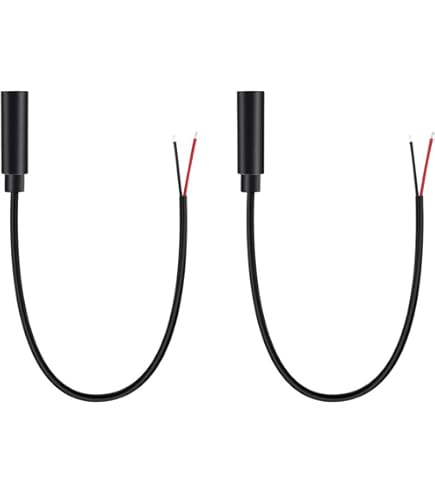 DIN 5-pins (v) - Tulp stereo 2RCA (m) audio adapter (afspelen) / zwart - 0,20 meter