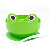 Alger Tazas para mascotas tazones tazón de fuente rana linda forma perro de gato Bowl derrame...