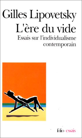 couverture de : L'&egrave;re du vide : Essais sur l'individualisme contemporain