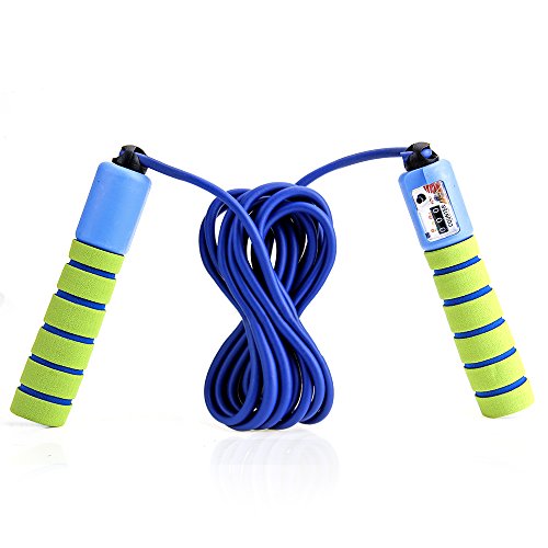 Balala Springseil Speed Rope mit Zähler und Komfortablen Griffen für Sport Training CrossFit und Fitnessübungen - 2