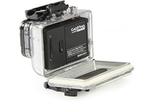 vhbw Boîtier étanche Compatible avec GoPro Hero 3, 3 + Plus Black Edition caméra d'action, Sport - captures Aquatiques - sous Marines