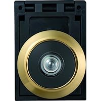 Abus 06747 - Mirilla para la puerta con óptica gran angular 2300, dorado