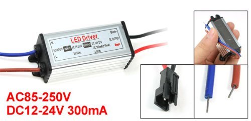 AC85-250V 50 / 60Hz Eingang DC12-27V 300mA Ausgang 4-7 * 1W LED-Treiber Leistungs - 2