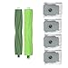 Produktbild Upxiang Bürste Filter Zubehör Set Kompatibel für iRobot Roomba i7 i7 + / i7 Plus E5 E6 E7 Staubsauger Roboter 1 Stück Hauptbürste + 4 Stück Filterbeutel Ersatzteile Set (A)