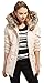 Produktbild TOM TAILOR DENIM für Frauen Jacket Parka mit Fake-Fur-Kapuze light nude rose M