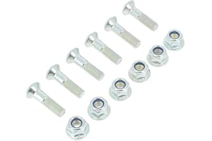 Riolo kit viti corona 6 pezzi con dadi per moto bulloneria motocross enduro Honda Ktm Husqvarna Yamaha Suzuki Kawasaki