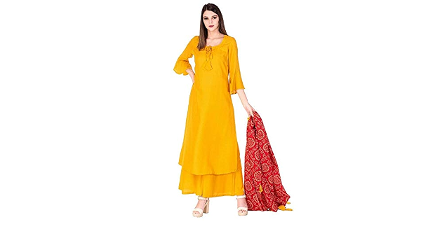 Buy FEMEZONE Selfi designer kuri/plazo 