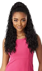 Outre PRETTY QUICK DRAWSTRING PONY Long Curly Wave Ponytail Premium Synthetic Heat Resistant Secure Fit Quick Easy Styling Soft Feel Natural Luster - JOVANI (DR2/GDNAM)