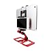 Produktbild PENIVO 3.5-10 Zoll Fernbedienung Halter Handy Tablet Metallhalterung mit Schultergurt Halterung für DJI Mavic 2 /Air /Spark CrystalSky Drone Monitor Bracket Zubehör (With Crystalsky Stand, Rot)