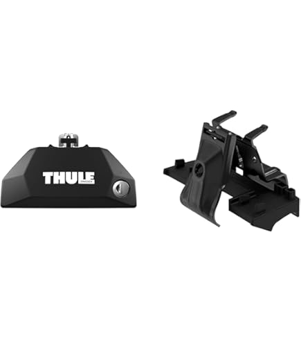 Barra Portabagagli Thule SquareBar 1500 Mm - Per Auto, Completa Di Tappi - Foto 6