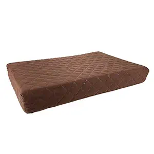 Waterproof Memory Foam Pet Bed- Indoor/Outdoor Dog Bed with Water Resistant Non Slip Bottom and Removeable Washable Cover, 30 x 21 by PETMAKER -Brown