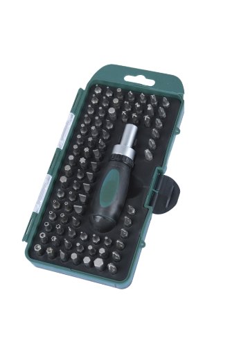 Brüder Mannesmann Werkzeuge M29891 Set de tournevis et embouts 79 pièces (Import Allemagne)