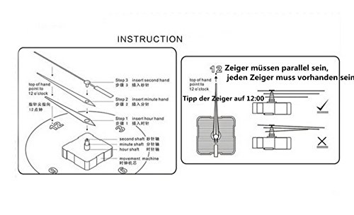 Yosoo DIY Riesen Wanduhr Acryl 3D Spiegel Oberflächen Aufkleber Wandtattoo Wohnzimmer Dekoration Uhr Zimmerdeko Einzigartiges Geschenk (Silber) - 5