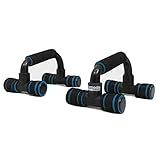 KOMODO 1 Pair of Foam Handle Push Ups - Press Up Bar Stand - Home Exercise Workout