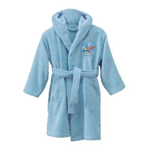 Preisvergleich Produktbild CTI 041352 Bademantel Disney Planes Degree, Frottee für 6-8 Jahre